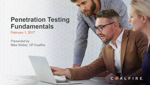 Resources New Webinars Pen Testing Fundamentals