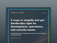 Resources New White Papers 5 ways devsecops